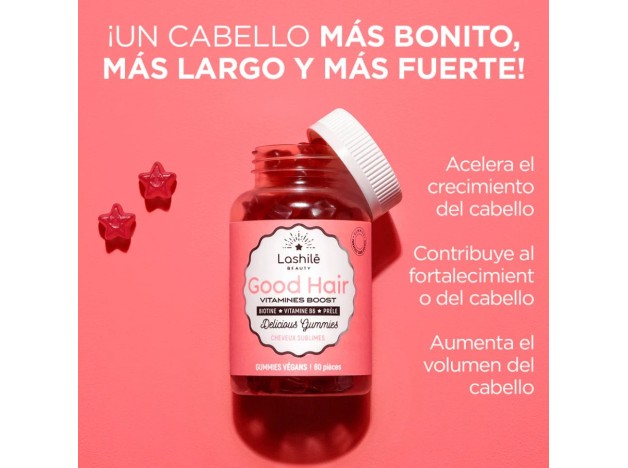 Lashilé Beauty Good Hair 60 Gominolas