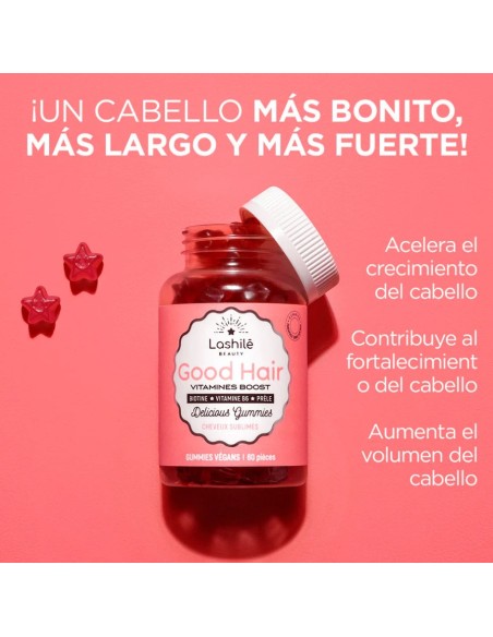 Lashilé Beauty Good Hair 60 Gominolas