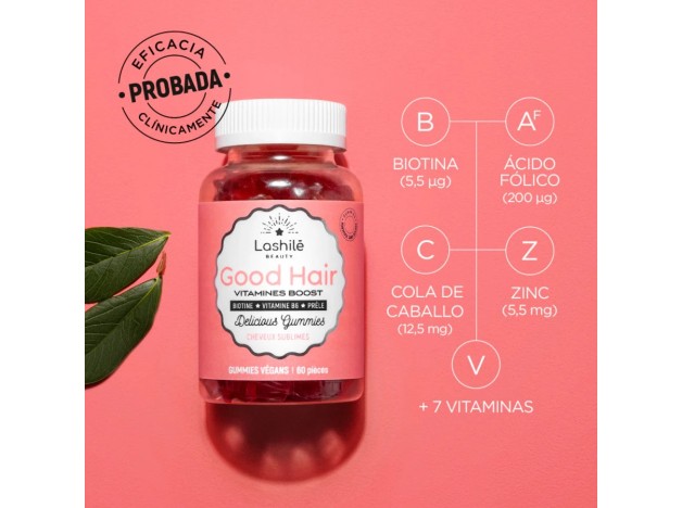 Lashilé Beauty Good Hair 60 Gominolas