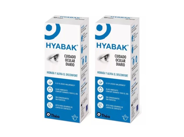 Hyabak Colirio 10 ml ¡Duplo!