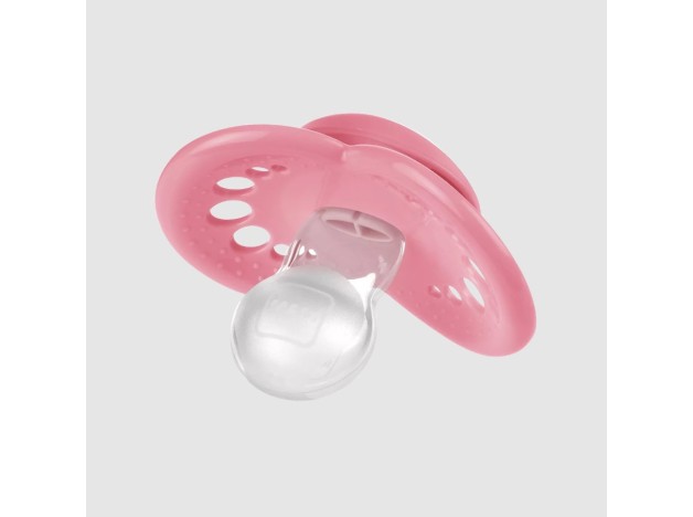 MAM Chupete Original Pure Night Silicona +6M Rosa