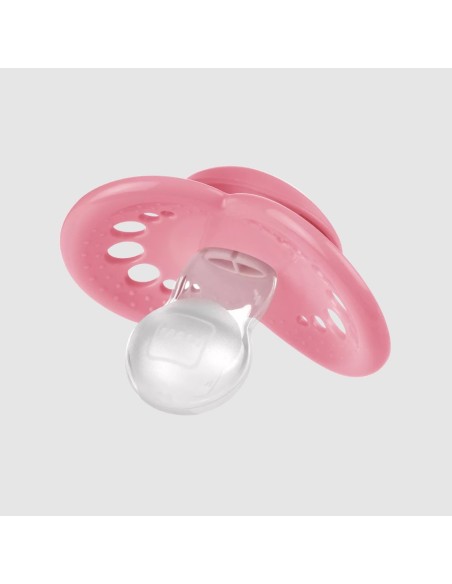 MAM Chupete Original Pure Night Silicona +6M Rosa