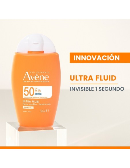 Avene Solar Cara Ultra Fluid Invisible SPF50 50 ml