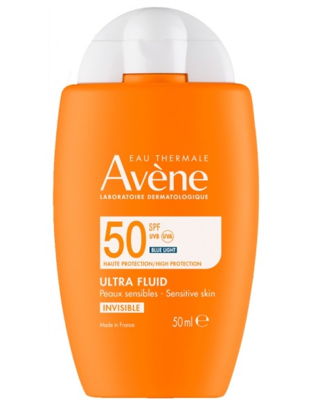 Avene Solar Cara Ultra Fluid Invisible SPF50 50 ml