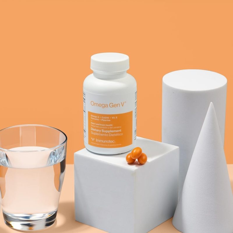 Immunocal Omega Gen V 120 Cápsulas - Suplemento de Proteína de Suero