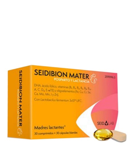 Seidibion Mater 30 Cápsulas Duras + 30 Cápsulas Blandas
