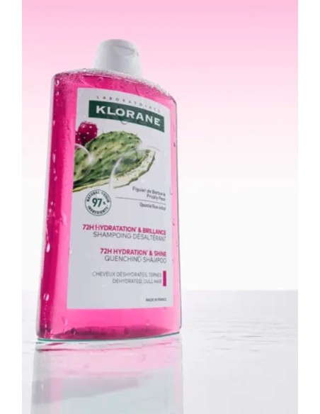 Klorane Champú Hidratación y Brillo al Higo de Barbaria 400 ml