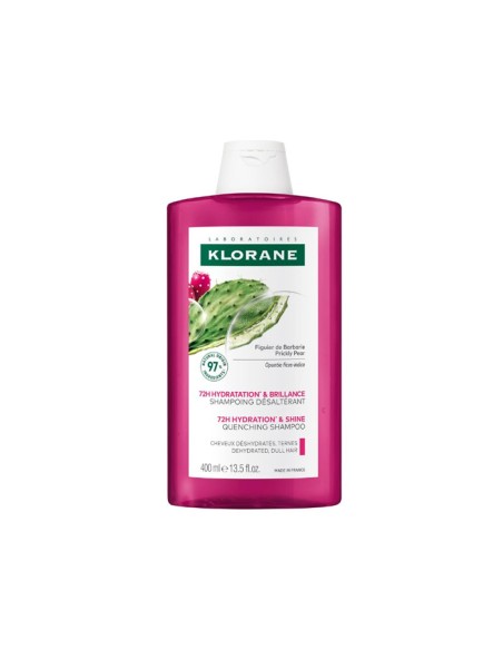 Klorane Champú Hidratación y Brillo al Higo de Barbaria 400 ml