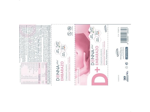 Donnaplus Embarazo 30 Cápsulas + 30 Perlas