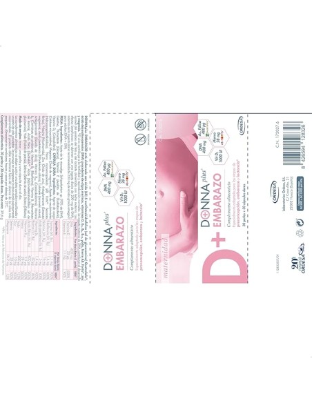Donnaplus Embarazo 30 Cápsulas + 30 Perlas