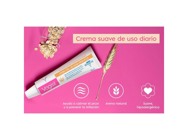 Vagisil Crema de Avena Prebiótica 30 g