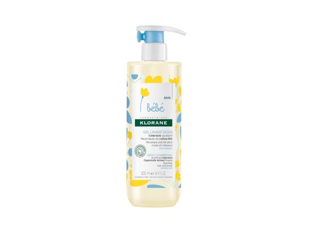 Klorane Bebé Gel Limpiador Suave 500 ml