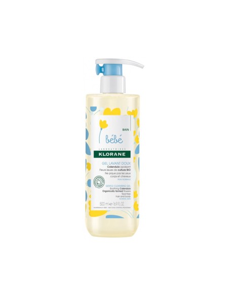 Klorane Bebé Gel Limpiador Suave 500 ml
