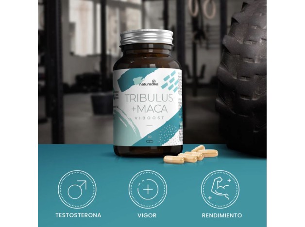 Naturadika Tribulus+Maca Viboost 2x60 Cápsulas...