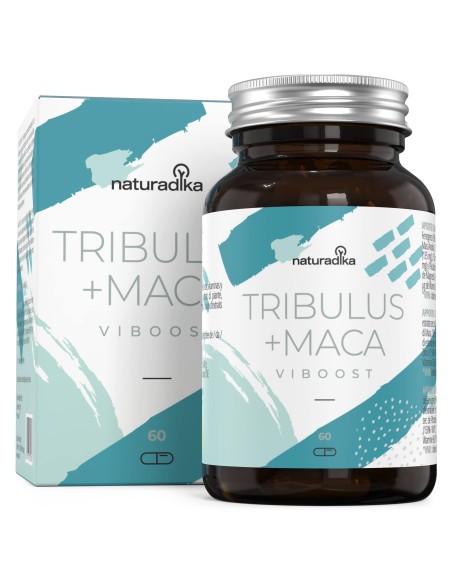 Naturadika Tribulus+Maca Viboost 2x60 Cápsulas ¡Duplo!