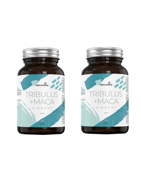 Naturadika Tribulus+Maca Viboost 2x60 Cápsulas ¡Duplo!
