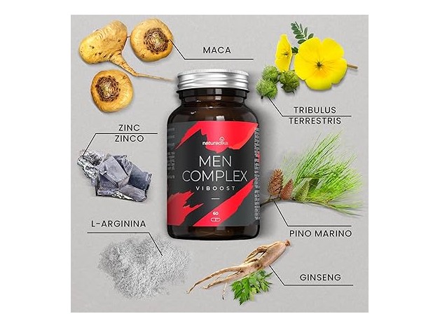 Naturadika Men Complex Viboost 2x60 Cápsulas...