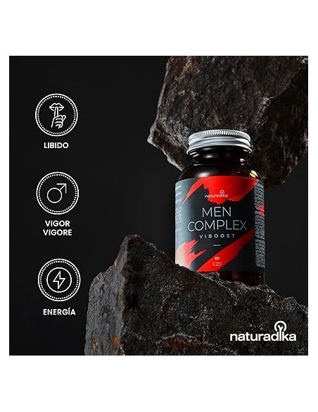 Naturadika Men Complex Viboost 2x60 Cápsulas ¡Duplo!
