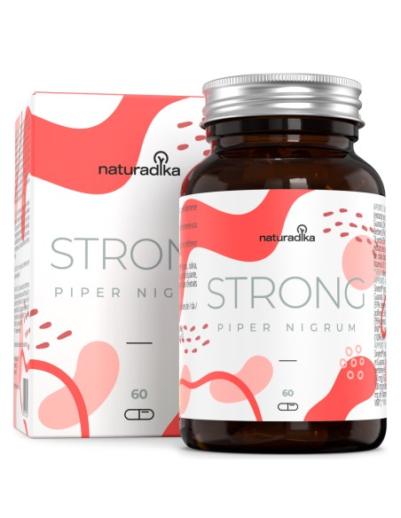 Naturadika Piper Nigrum Strong 2x60 Cápsulas ¡Duplo!