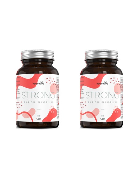 Naturadika Piper Nigrum Strong 2x60 Cápsulas ¡Duplo!