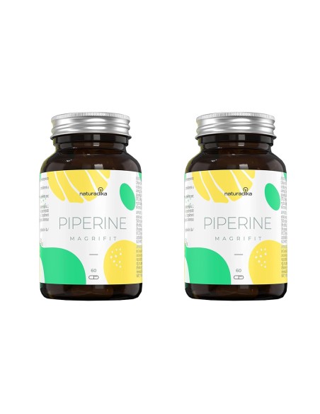 Naturadika Piperine Magrifit 2x60 cápsulas ¡Duplo!