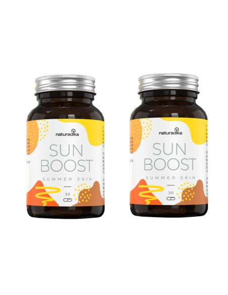 Naturadika Sun Boost Summer Skin 2x30 Cápsulas ¡Duplo!