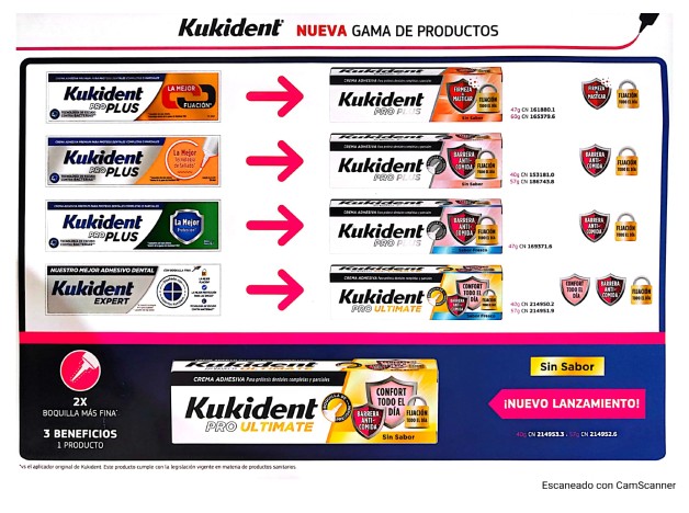 Kukident Pro Plus Barrera Anticomida 57 gramos...