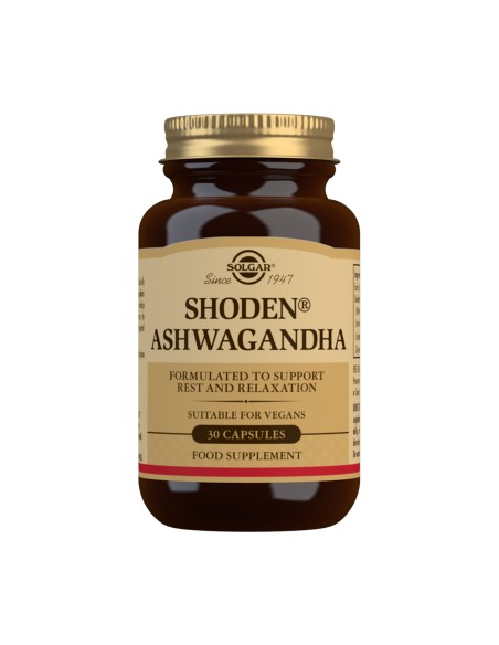 Solgar Ashwagandha Shoden 30 Cápsulas