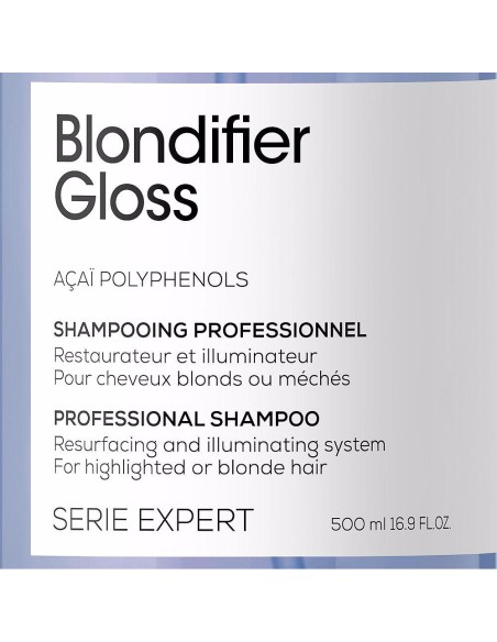 L'Oreal Champú Iluminador Blondifier Gloss 500Ml