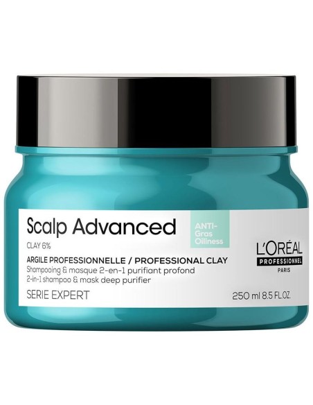 L'Oréal Scalp Advanced Anti-Oiliness 2In1 Deep Purifier Clay 250Ml