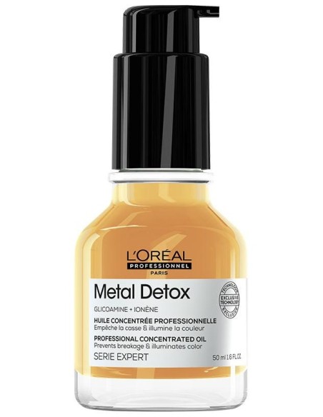 Metal Detox Aceite Concentrado Para Cabello Dañado 50 Ml
