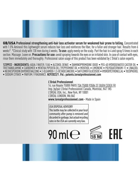 Aminexil Advanced Suero Profesional Anticaída 90 Ml