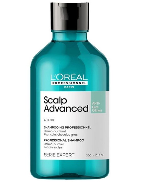 L'Oréal Scalp Advanced Anti-Oiliness Dermo-Purifier Shampoo 300Ml