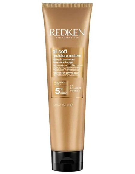Redken All Soft Moisture Restore Leave In Tratamiento 150Ml