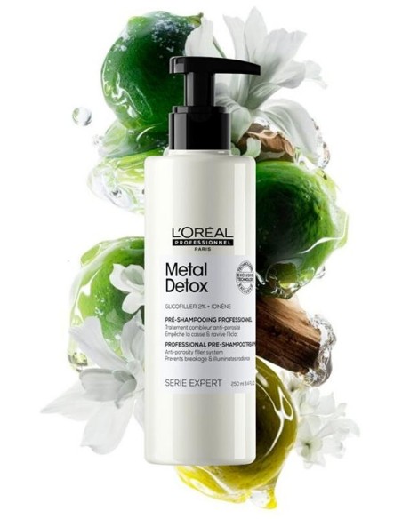 L'Oréal Metal Detox Tratamiento Pre Shampoo 250Ml