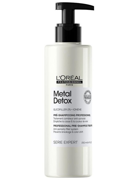 L'Oréal Metal Detox Tratamiento Pre Shampoo 250Ml