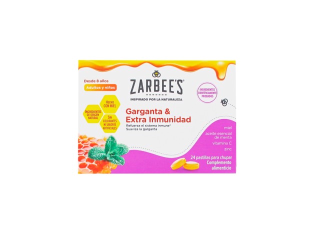 Zarbee's Garganta y Extra Inmunidad 24...