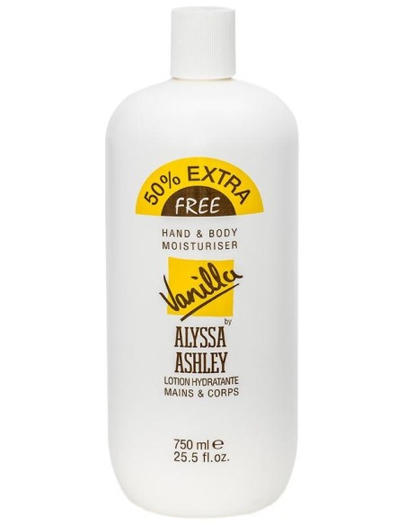 Alyssa Ashley Vanilla Hand And Body Moisturiser 750Ml