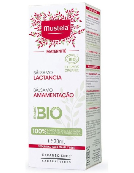 Mustela Bálsamo Lactancia Bio Orgánico, 30 Ml