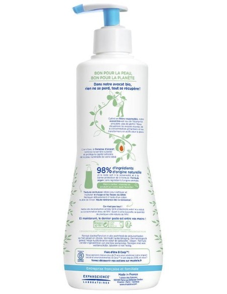 Mustela Loción Limpiadora Hidratante Cara Y Cuerpo, 500 Ml