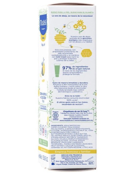 Bebé-Niño Crema Facial Nutritiva Al Cold Cream 40 Ml