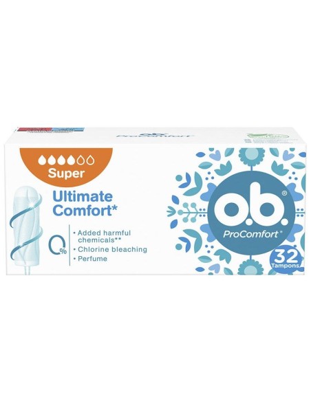 Ob Tampon Digital Super Procomfort 32Uds