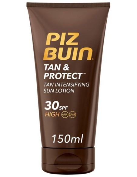 Piz Buin Tan %26 Protect Loción Solar Intensificadora Del Bronceado 30, 150 Ml