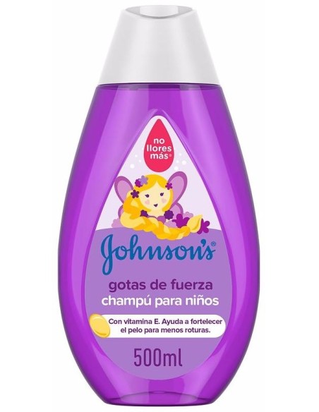 Johnson'S Champú Gotas Fuerza 500Ml