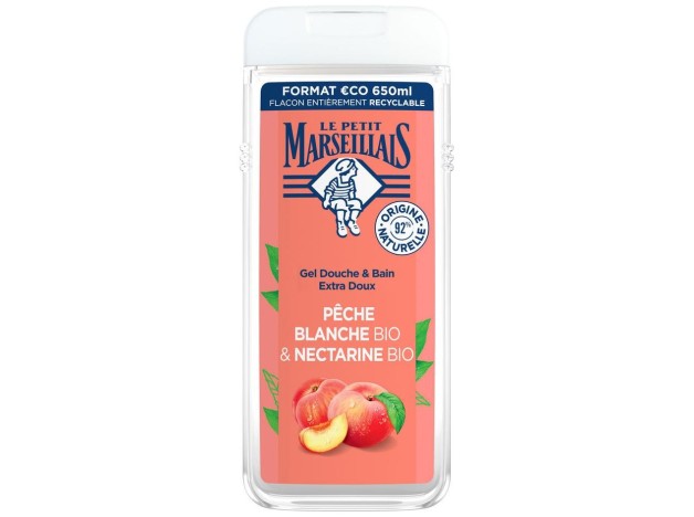 Le Petit Marseillais Gel Baño Melocotón Y...