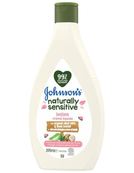 Baby Bio Naturally Sensitive Loción Corporal Aloe Vera 395 Ml