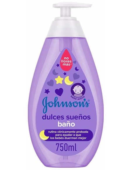 Johnson'S Baby Gel De Baño Dulces Sueños,Delicado Para La Piel, De Uso Diario 750 Ml