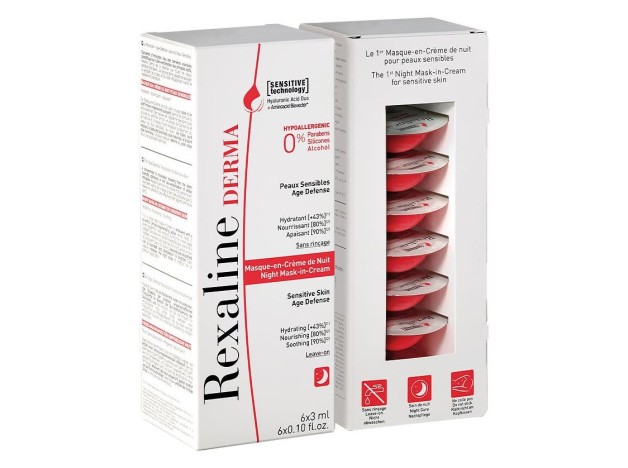 Rexaline Derma Night Mask-In-Cream 6X3Ml