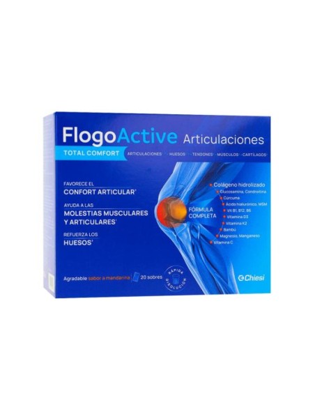 FlogoActive Articulaciones Sabor Mandarina 20 Sobres