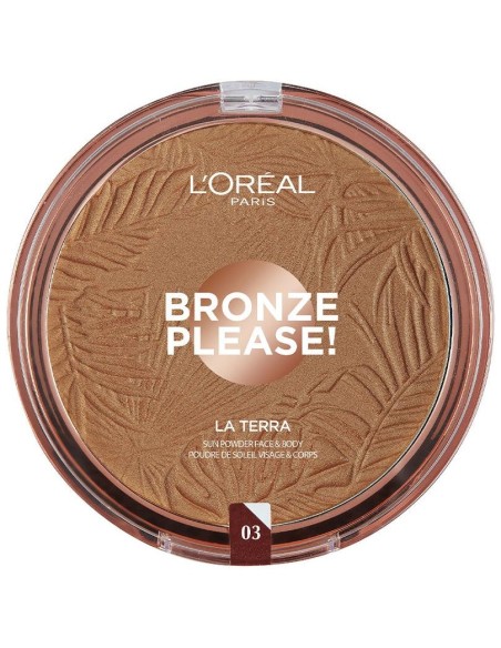 L'Oreal Polvo La Terra Wild Bronze Glow 03 Medium Bronze 18G